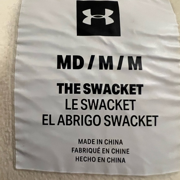 Under Armour Swacket. Medium slightly used. - Picture 2 of 4